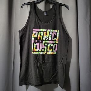 Panic! At The Disco Floral Tank Top